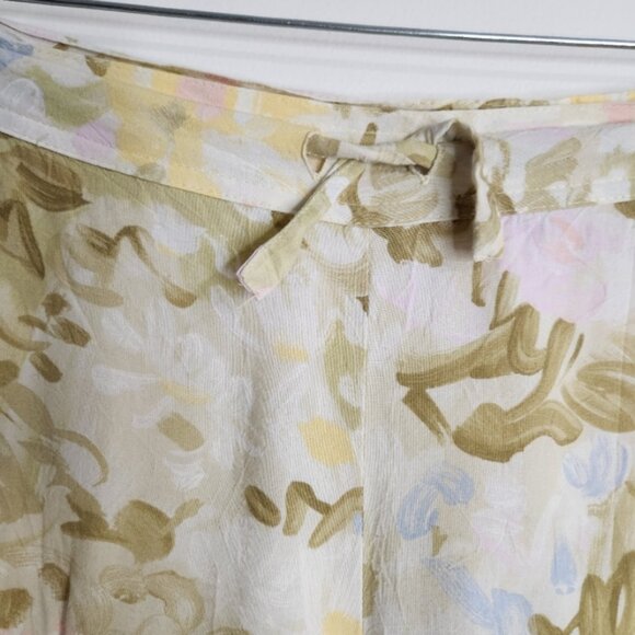 Jams World Vintage Pastel Paint Splatter Pajama Pants Size XL - Picture 6 of 13